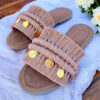 Dusty Pink Macramé Sandals - Perfect for Beautiful, Confident Women (3)