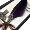 Elegant Calligraphy Feather Pen Set for Handwriting, Letters, and Journals (6)