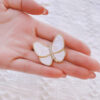 Elegant White Butterfly Brooch – Delicate & Timeless Accessory (4)