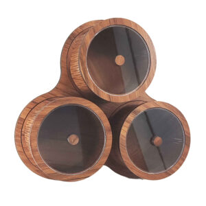 Elegant Wooden Nut Storage Box – Premium Table Organizer for Kitchen Snacks