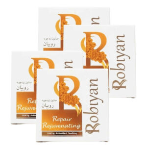Face and Fody Wash Rubian Soap With Organic Turmeric Extract (x4)