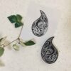 Handmade Bird & Paisley Linoleum Stamp – Perfect for Paper & Fabric Crafts