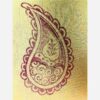 Handmade Stamp – Traditional Boteh Jegheh Design, Suitable for Paper & Fabric Printing (3)