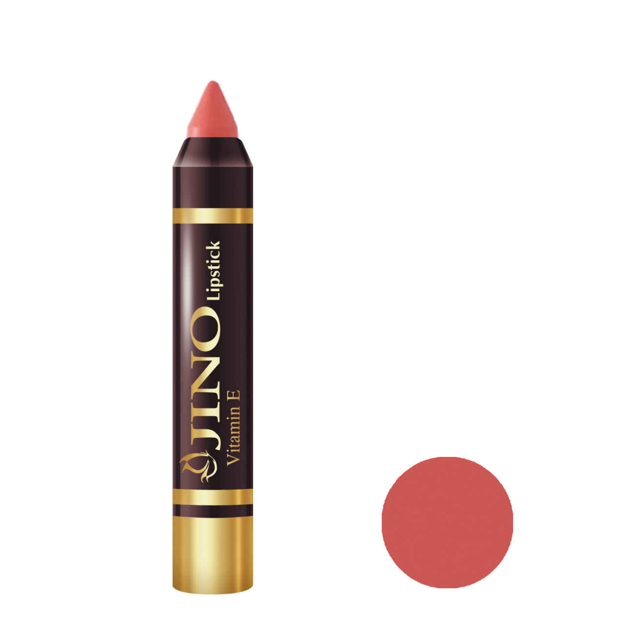 Jino Lipstick Pencil – Powerfully Pigmented and Long-Lasting No. 120