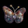 Light Orange Butterfly Brooch – Charming Jewelry for Women & Girls (1)