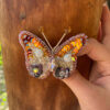 Light Orange Butterfly Brooch – Charming Jewelry for Women & Girls (3)