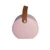 Luxury Faux Leather Jewelry Box with Compartments for Safe Storage in Pink (1)