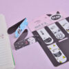 Magnetic Bookmark Set – Suitable for Gift with Cute Cat Fantasy Design (6x) (2)