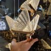 Modern Butterfly Chandelier - 5 Branches and High-Quality Material (1)