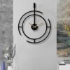 Modern Minimalist Wall Clock – Sleek Metal Design for Contemporary Homes (2)