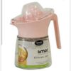 Pastel Pink Hand Juicer – Plastic Manual Citrus Press for Daily Use (1)