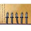 Peacock Feather Calligraphy Pen Set – Elegant Calligraphy Tool, 7-Piece (2)