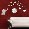 Plastic 3D Clock for DIY Lovers – Butterfly & Tiny Elephant Theme (2)