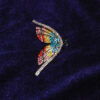 Rose Gold Cute Butterfly Brooch – Feminine and Trendy Fashion Pin (1)