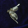 Rose Gold Cute Butterfly Brooch – Feminine and Trendy Fashion Pin (3)