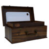 Rustic Charm Wooden Pencil Case for Artists, Students & Office Use (4)