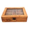 Rustic Multi-Compartment Wooden Snack Box – Perfect for Nuts, Dry Fruits & Seeds (3)