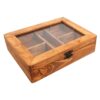 Rustic Multi-Compartment Wooden Snack Box – Perfect for Nuts, Dry Fruits & Seeds (4)
