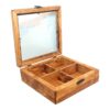 Rustic Wooden Nut Storage Box – Keeps Nuts Fresh & Organized (5)