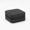 Shiny Travel Jewelry Organizer Box – Faux Leather, Compact & Stylish (5)