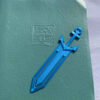 Sword-Shaped Rubber Bookmark Ideal for Readers Pack of 2 (2)