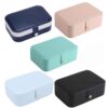 Travel Jewelry Box – Compact Organizer for Rings, Bracelets & Earrings (2)
