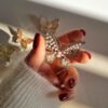 Vintage-Style Gold Butterfly Brooch – Classic Beauty with a Modern Touch (2)