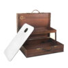 Wooden Pencil Holder Box – Stylish Desk Organizer for Office & School (1)