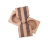 Wooden Tea & Snack Box Organizer with Rotating Lid Perfect for Decorative & Practical (1)