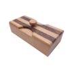Wooden Tea & Snack Box Organizer with Rotating Lid Perfect for Decorative & Practical (3)