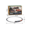 20-Piece Battery-Operated Plastic Train Play set with Tracks – Large Toy Train Set for Kids (5)