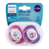 Avent Orthodontic Baby Pacifier Set – Cute Penguin & Elephant, 2 Pieces (2)