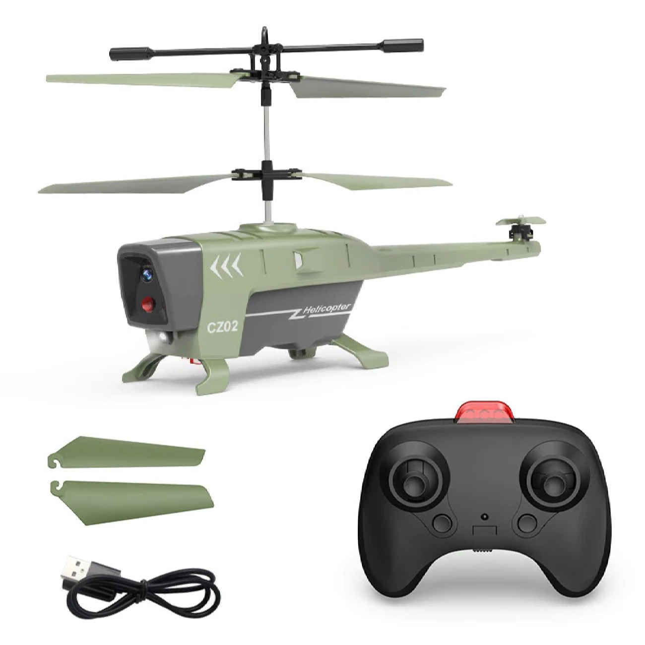 BLACK ANT RC Helicopter CX068 – Smart Obstacle Avoidance & LED Lights