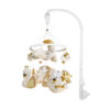 Baby Bed Mobile - Musical, Cute with Teddy Bear Design in Golden (1)