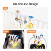 Baby Crib Mobile – Stimulate & Soothe Your Baby with Cloud & Moon Design (8)