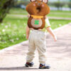 Baby Head Protection Pillow – Clover Bear Model – Soft Plush Cushion with Adjustable Straps (6)