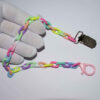 Baby Pacifier Lanyard – Prevents Dropped & Lost Pacifiers with Chain Design (3)