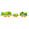 Ben 10 Theme Toy Train Set by AFToys – Green Battery-Operated Train with 3 Wagons & Tracks (3)