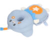 Blue Sea Lion Baby Head Protector Pillow – Adorable Star Pattern with Adjustable Straps (3)