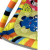Checkered Animal Theme Baby Play Mat – Soft Micro Fabric with Hanging Toys (3)