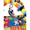 Checkered Animal Theme Baby Play Mat – Soft Micro Fabric with Hanging Toys (5)