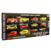 Construction & Fire Trucks Toy Pack – 12 Piece Die-Cast Vehicle Set (5)