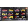 Construction & Fire Trucks Toy Pack – 12 Piece Die-Cast Vehicle Set (6)