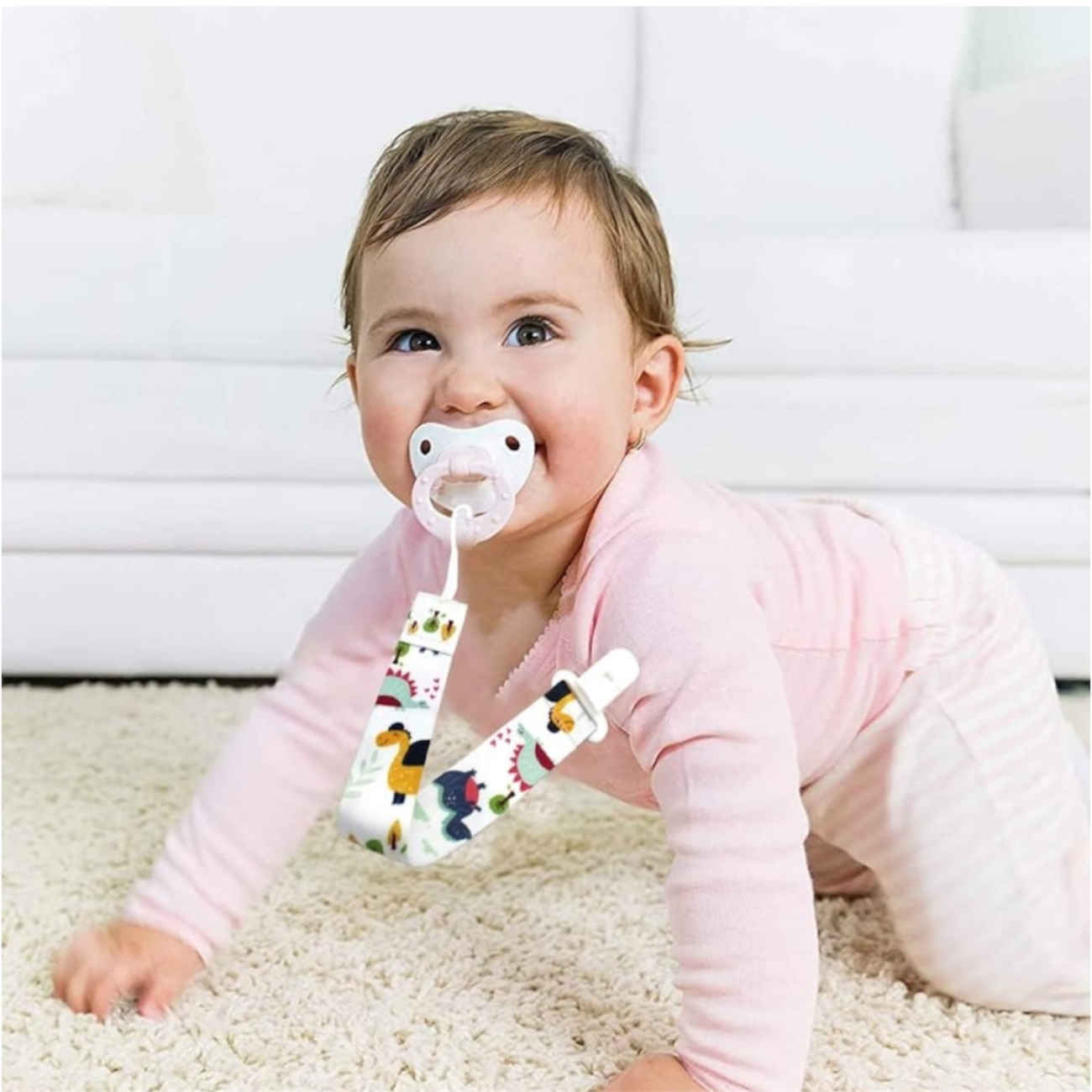 Cute & Durable Pacifier Clip for Babies – Secure Your Baby’s Pacifier Anytime