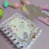 Cute Purple Fantasy Girl-Themed Notebook - 80 Sheets in Compact Size C7 (2)