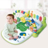 Dinosaur Play Mat with Umbrella Arch – Interactive Baby Activity Gym (4)