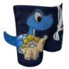 Dinosaur Print Swimwear for Toddlers – Great for Lovely Kids in Navy Blue (3)