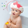 Dragon Design Adjustable Baby Shower Cap – Protective and Comfortable (1)