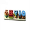 Educational Wooden Toy – Montessori Colorful Shapes Suitable for Kids (7)