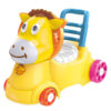 HUANGER Yellow Horse Musical Baby Walker – Ride-On Standing Support and Potty Training Walker (1)